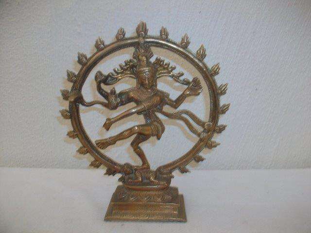 Religious brass Indian God