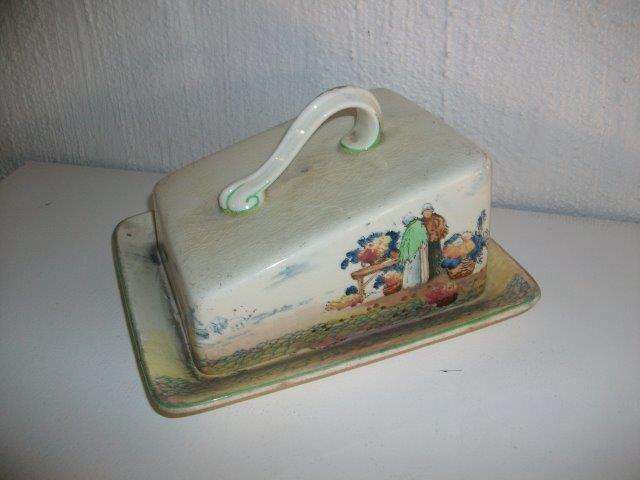 vintage royal doulton butter dish