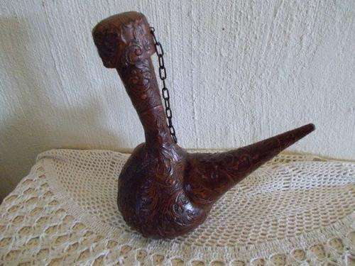 Lovely leather covered decanter bottle ??