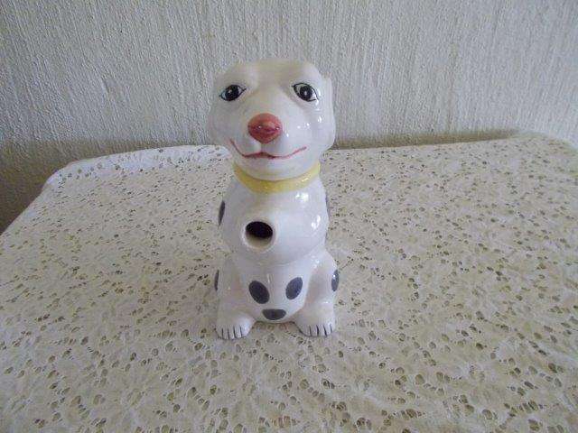 Sweet spotted dog collectors tea pot