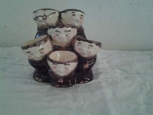 nice monks vintage egg novetly holder