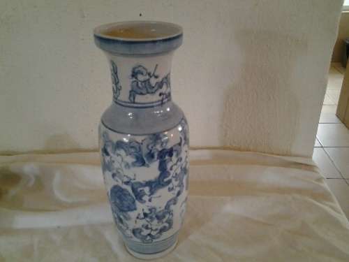 Geunine ming blue , blue and white vase
