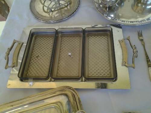 A selection of some sliver plated and copper and other items in one big job lot please view pictures