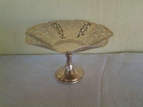 sliver plated little sweet tazza