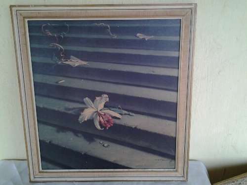 large framed print of the lost Orchid by Tretchikoff