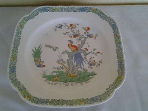 collectable porcelain spode cake plate