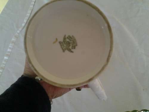 pastel pink vintage Tuscan coffee pot