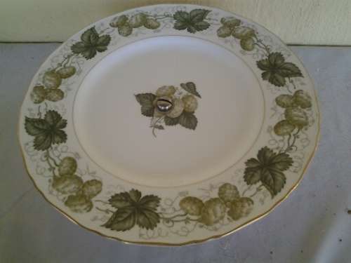 Vintage Royal Worcester porcelain cake stand tazza