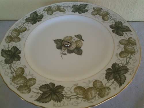 Vintage Royal Worcester porcelain cake stand tazza