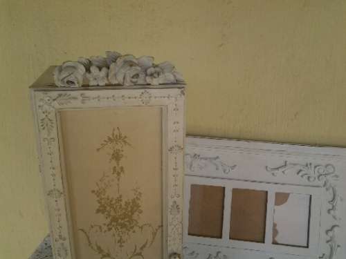 Modern nice wall picture frame with a small decorative cupboard please see pictures