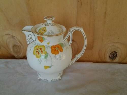 Stunning vintage Royal Paragon floral pattern porcelain water pot