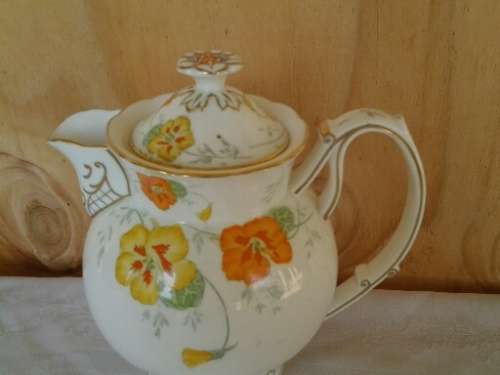 Stunning vintage Royal Paragon floral pattern porcelain water pot