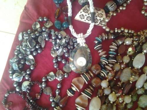 Huge lot of assorted ladies beaded costume necklaces Jewelry