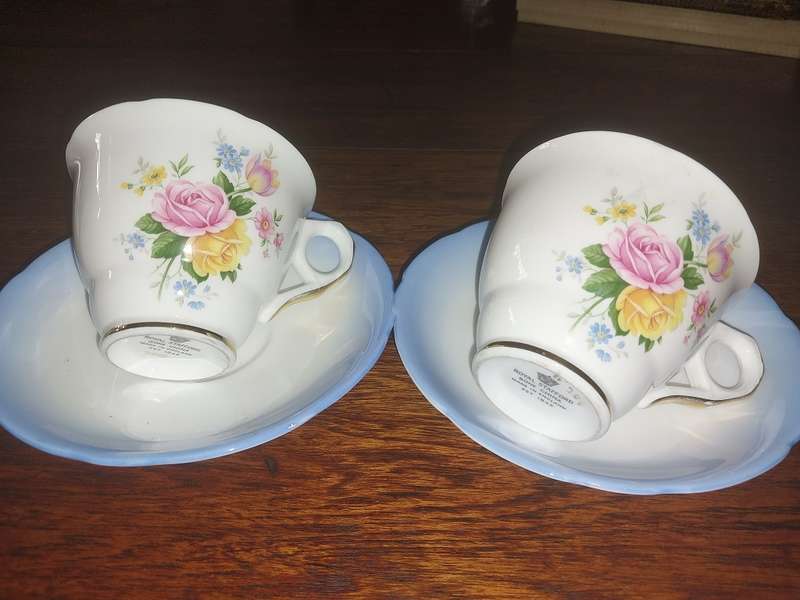 Royal standard pair of tea cup duos