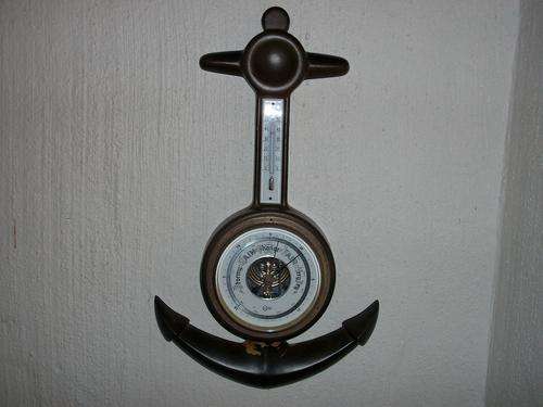 BAROMETER / THERMOMETER made in WEST GERMANY