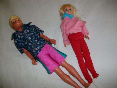 mattel barbie skipper and ken doll