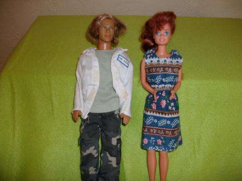 Ken and barbie lot, by Mattel