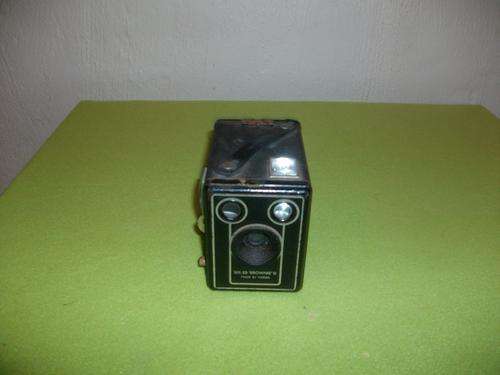 Old collectable box camera ,make brownie
