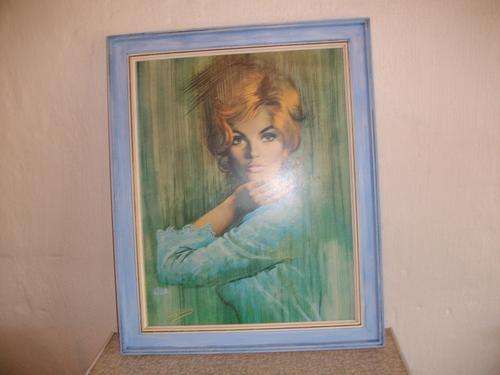 Stunning Retro style 50's lady print