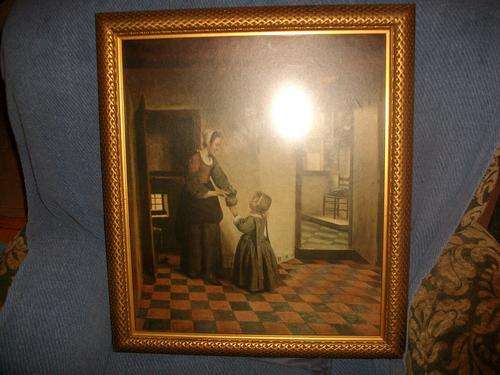 lovely framed old style picture