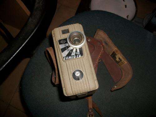 vintage camera in the original pouch