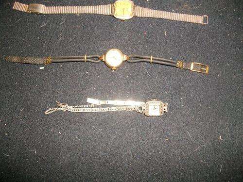 collection of old ladies watches