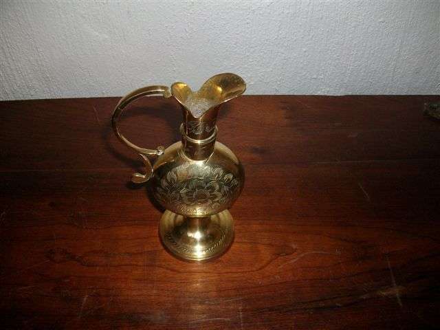 Lovely small brass jug/vase