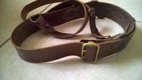 Sam Browne belt complete with cross strap