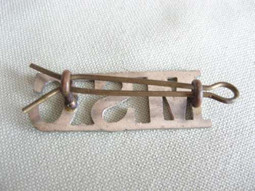 Transvaal medical Staff corps WM shoulder title