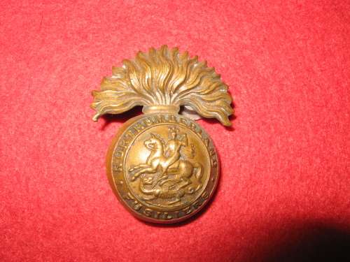 Northumberland Fusiliers cap badge