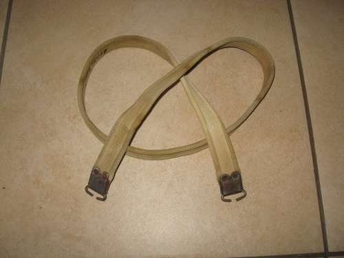 UDF WWII webbing rifle sling, sand coloured