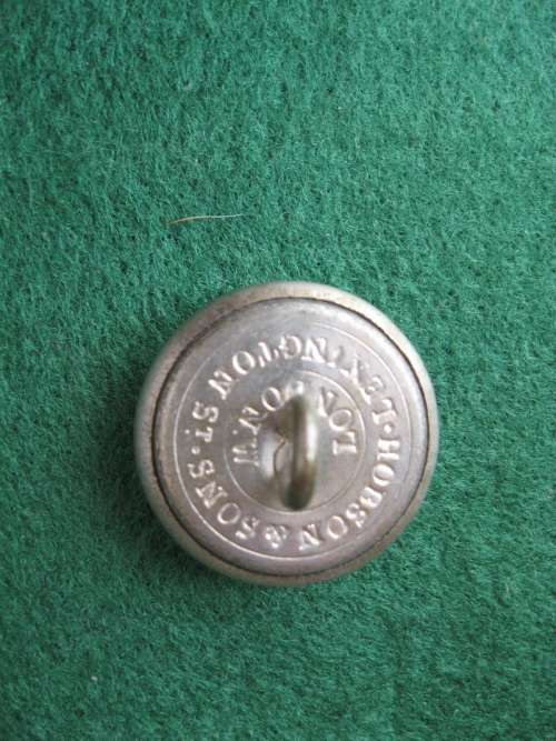 Umvoti Mounted Rifles QVC button Hobson