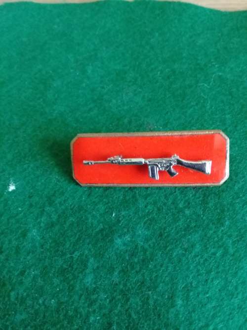 SADF Marksmans Qualification Silver Skiet Balkie