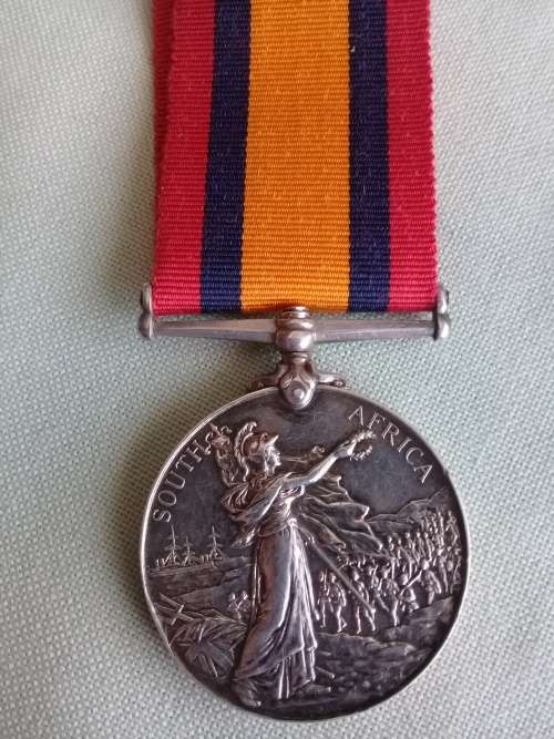 Queen's South Africa medal to Trooper WA Ferguson KLH