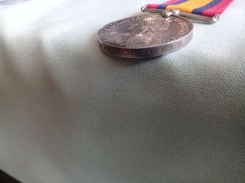 Queen's South Africa medal to Trooper WA Ferguson KLH
