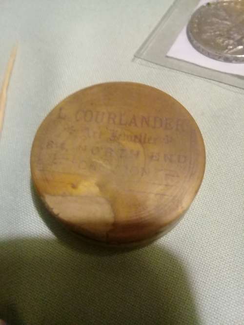 Queen Victoria Golden Jubilee Medallion by L. Courlander of Croydon in screw top box