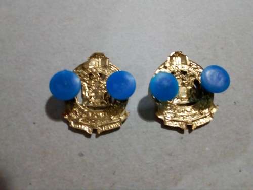 SA Railway Police pair of collars