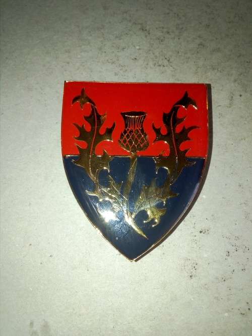 7 Medium Regt; (Regt Laeveld,) Flash all pins