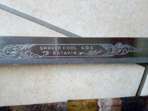 VOC (Dutch East India Company) Batavia Sword
