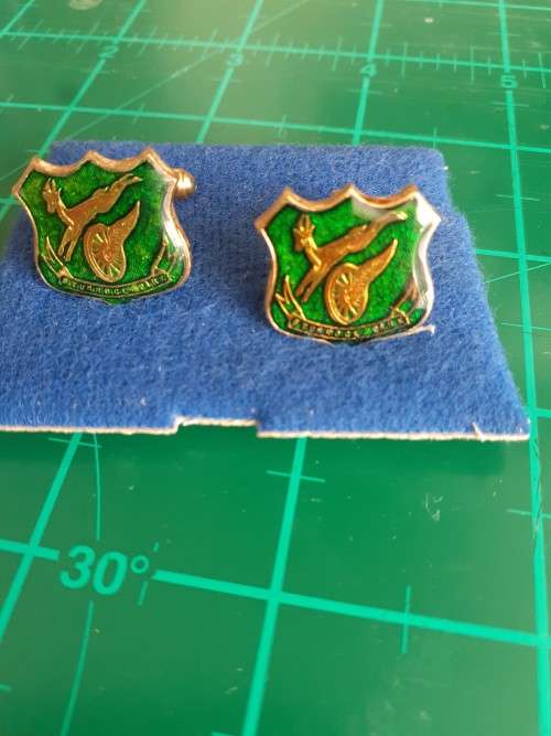 Sturrock Park Station Centenary cufflinks pair
