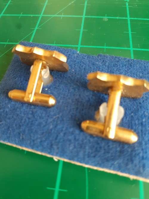 Sturrock Park Station Centenary cufflinks pair