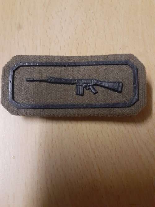 SADF Marksman Nutria Proficiency breast badge