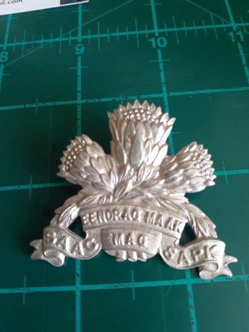 SA Armoured Corps WM beret badge