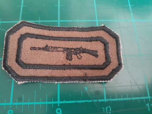 SADF Marksman cloth sew on proficiency badge