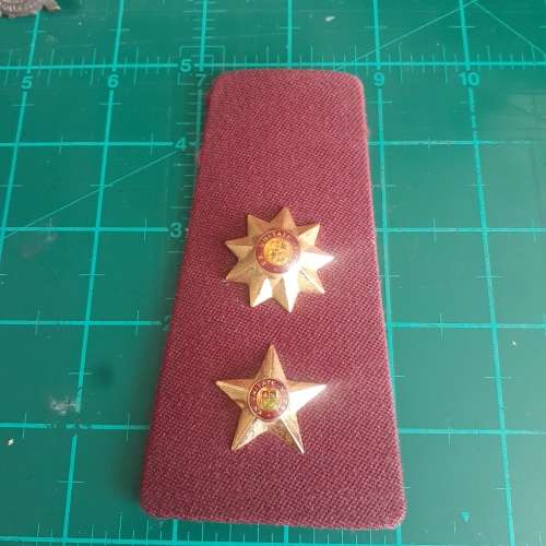 SADF  SA Medical Services Lt Col shoulder board