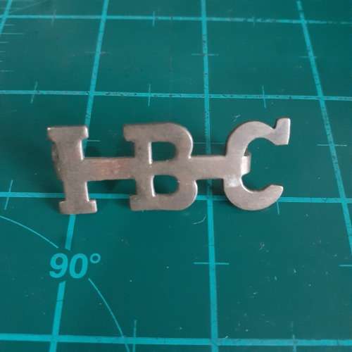 WWI Indian Bearer Corps brass badge worn 1915 - 18