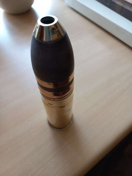 Maxim Nordenfeld Karlsruhe 38mm Pom Pom shell deactivated