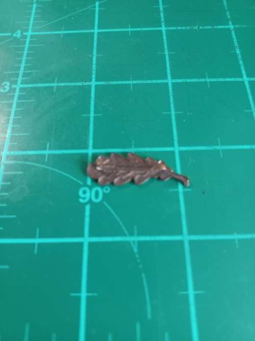 Mentioned in Dispatches full size bronze medal ribbon emblem, 2 pins