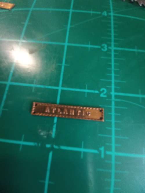 Atlantic bar awarded to holders of the Air Crew Europe Star WW2, full size