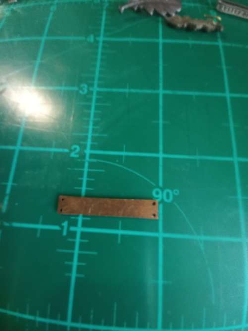 Atlantic bar awarded to holders of the Air Crew Europe Star WW2, full size